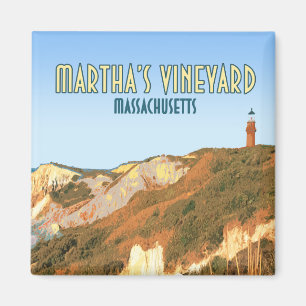 Marthas Vineyard Gay Head Leuchtturm Massachusetts Magnet