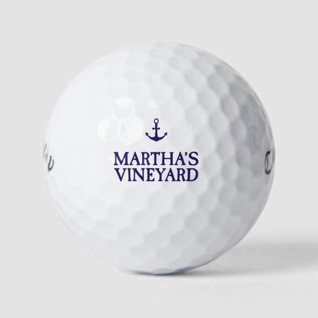 Martha's Vineyard Golf Balls Golfball (Vorderseite)