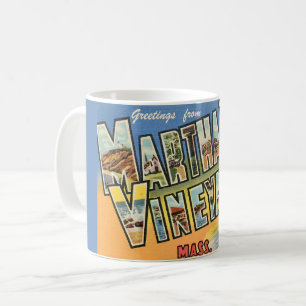 Marthas Vineyard Greetings Tasse