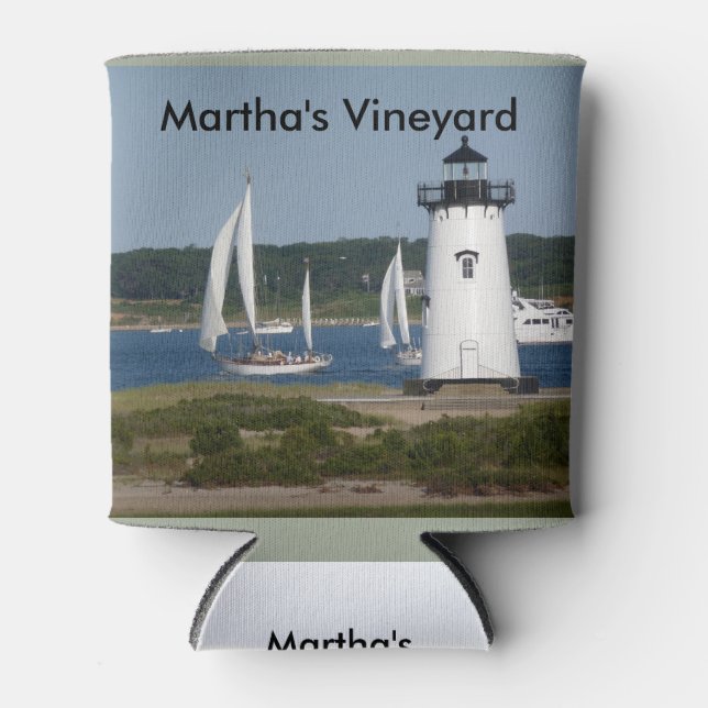 Martha's Vineyard Lighthouse on Can Cooler Dosenkühler (Vorderseite)