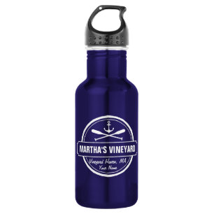 Martha's Vineyard MA benutzerfreundlicher nautisch Trinkflasche