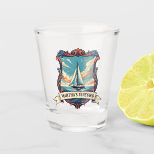 Martha's Vineyard Massachusetts Reise Schnapsglas
