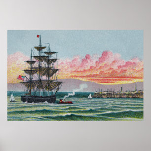 Martha's Vineyard Medium Plakat