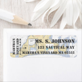 Martha's Vineyard Nautical Navigation Chart