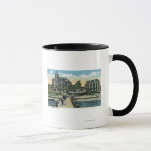 Martha's Vineyard, Pier-Ansicht des Wesley Hauses Tasse