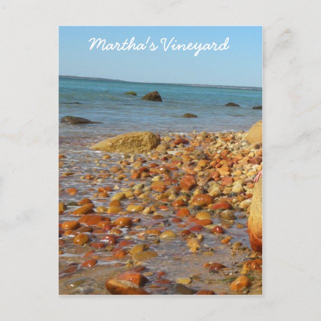 Martha's Vineyard Post Card Postkarte (Vorderseite)