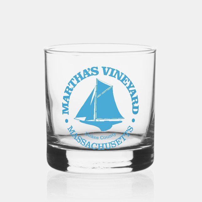 Martha's Vineyard (sloop) Whiskyglas (Vorderseite)