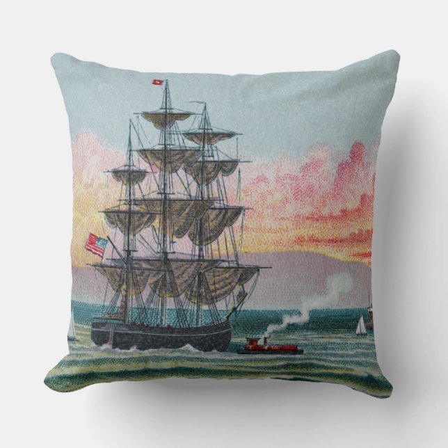 Martha's Vineyard Throw Kissen (Vorderseite)