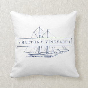 Martha's Vineyard Throw Kissen