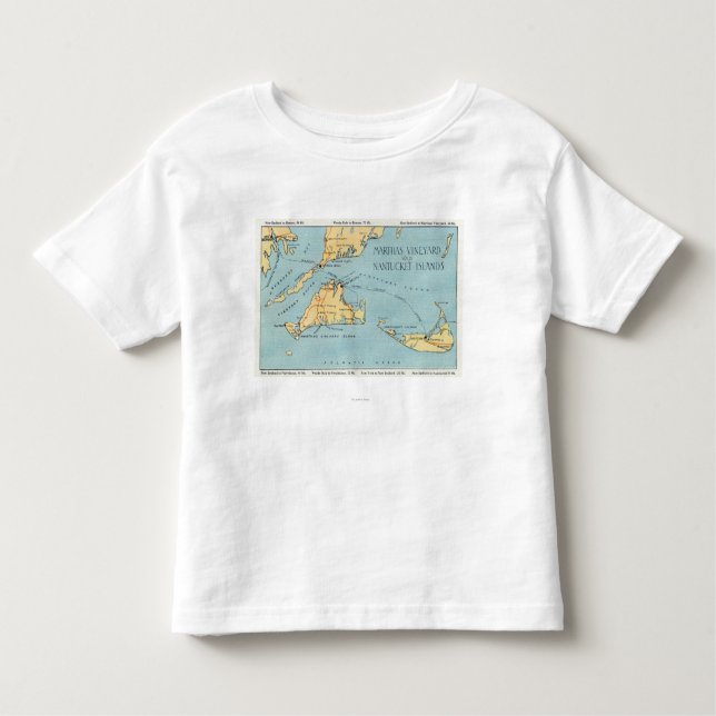 Martha's Vineyard u. Nantucket Inseln Kleinkind T-shirt (Vorderseite)