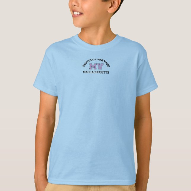 Martha's Vineyard "Varsity" Design. T-Shirt (Vorderseite)