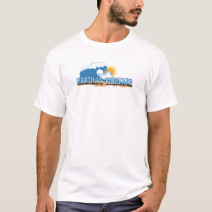Martha's Vineyard-"Wellen-" Entwurf T-Shirt