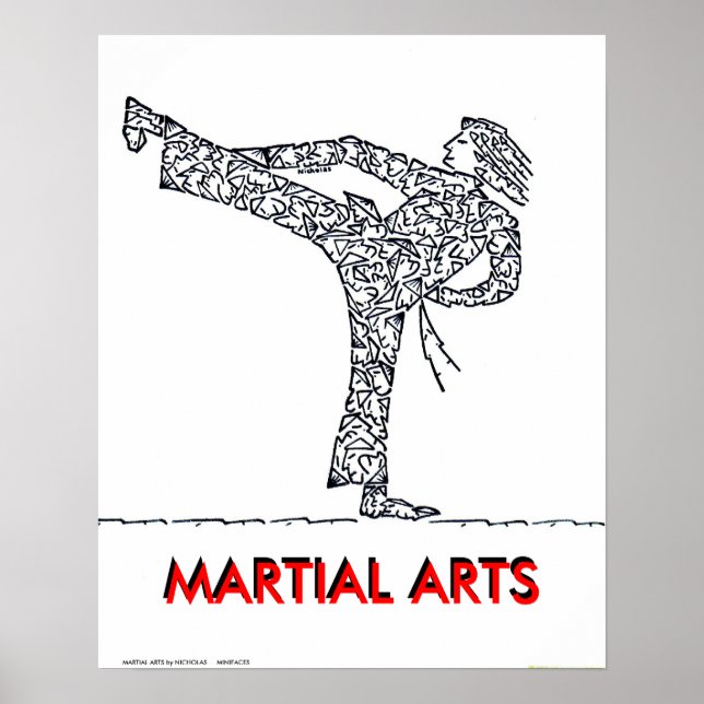 MARTIAL ART POSTER (Vorne)