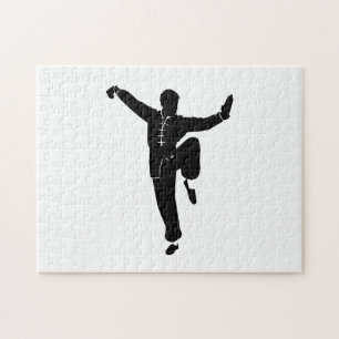 Martial Artists - Choose background color Puzzle