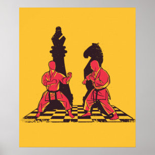 Martial Artists Strategist Poster