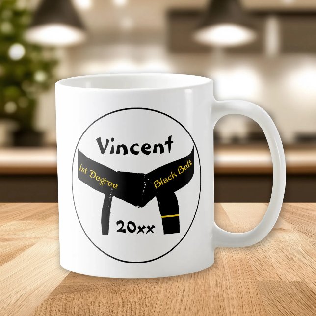 Martial Arts 1. Degree Black Belt Kaffeetasse (Von Creator hochgeladen)