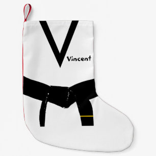 Martial Arts 1. Degree Black Belt Kleiner Weihnachtsstrumpf