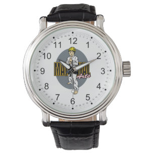 Martial Arts Boy Armbanduhr