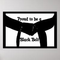 Martial Arts ist stolz darauf, eine Black Belt Pos
