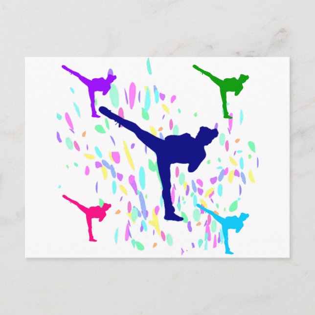 MARTIAL ARTS - JUDO POSTKARTE (Vorderseite)