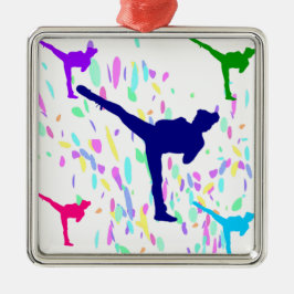 MARTIAL ARTS - JUDO SILBERNES ORNAMENT
