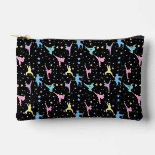 Martial Arts Karate Abstrakt Stars Glitzern Zubehörtasche