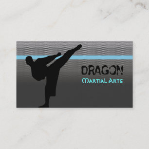Martial Arts Karate Business Card Visitenkarte