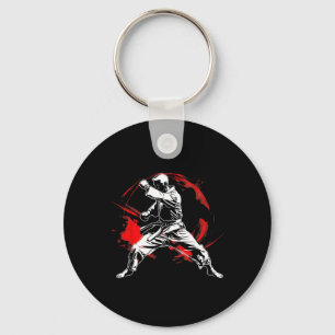 Martial Arts Karate Fan Dynamic Mixed Martial Arts Schlüsselanhänger