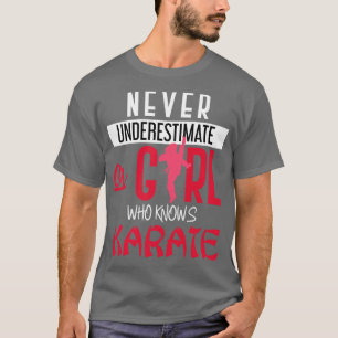Martial Arts Karate Girl T-Shirt