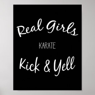 Martial Arts Karate Poster