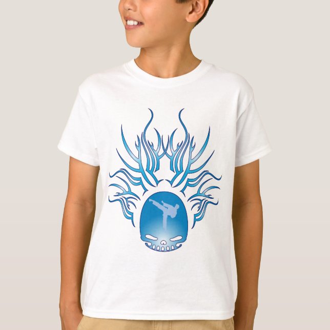 Martial Arts Skull T-Shirt (Vorderseite)