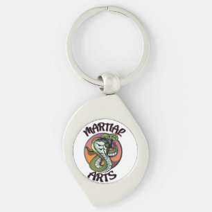 Martial Arts Snake Schlüsselanhänger