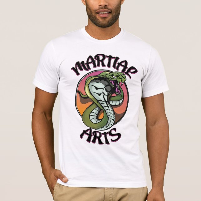Martial Arts Snake T-Shirt (Vorderseite)