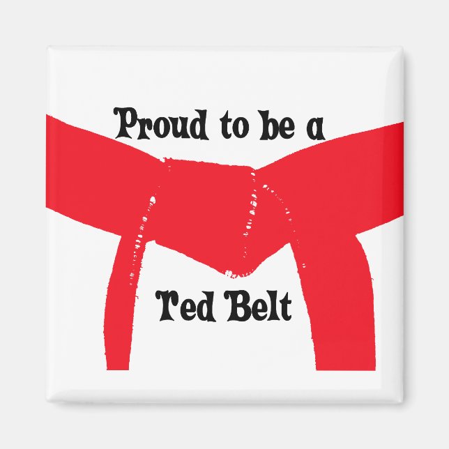 Martial Arts stolz sein zu können Magnet (Vorne)