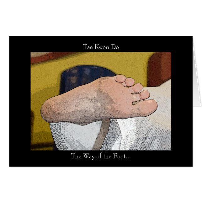 Martial Arts Tae Kwon Do The Way of the Foot (Vorderseite (Horizontal))