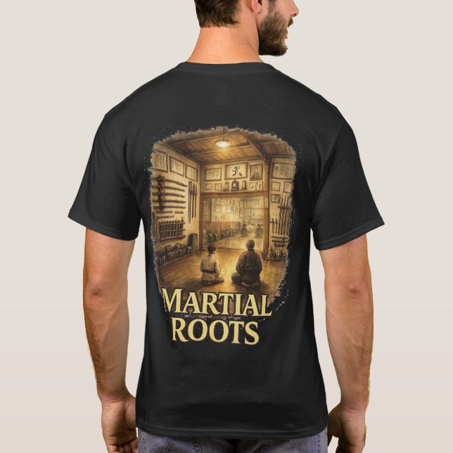 Martial Roots Linie Karate T-Shirt (Rückseite)