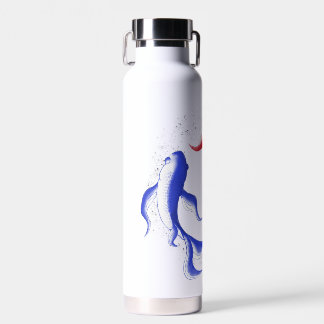 Martialischer Fluss Abstract Yin Yang Martialart Trinkflasche