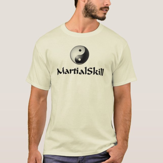 MartialSkill der T - Shirt grundlegender Männer (Vorderseite)