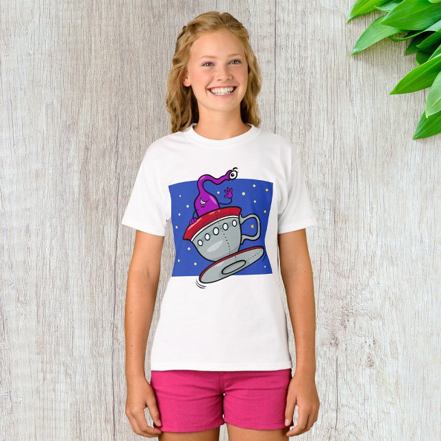 Martian Character Girls T - Shirt (Von Creator hochgeladen)