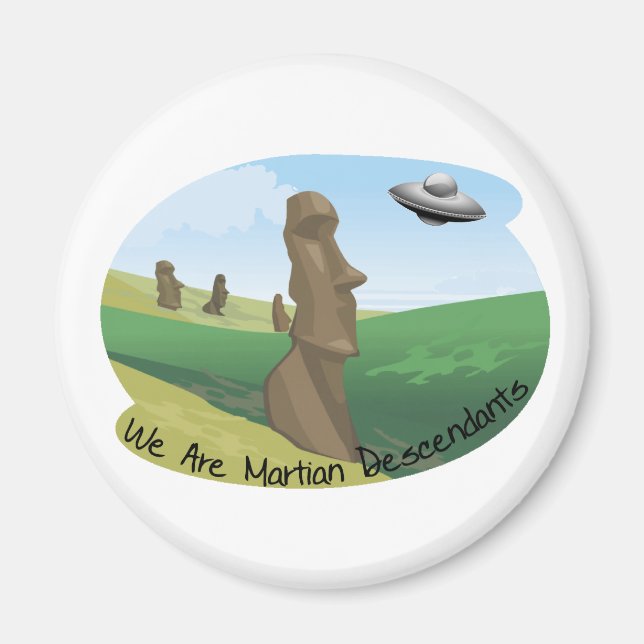 Martian Descendants Magnet (Vorne)