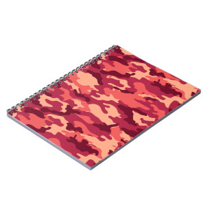 MARTIAN DESERT CAMO / CAMOUFLAGE DAZZLE PATTERN NOTIZBLOCK