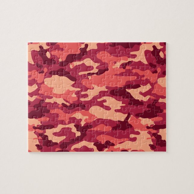 MARTIAN DESERT CAMOUFLAGE / CAMOUFLAGE DAZZLE PATT PUZZLE (Horizontal)