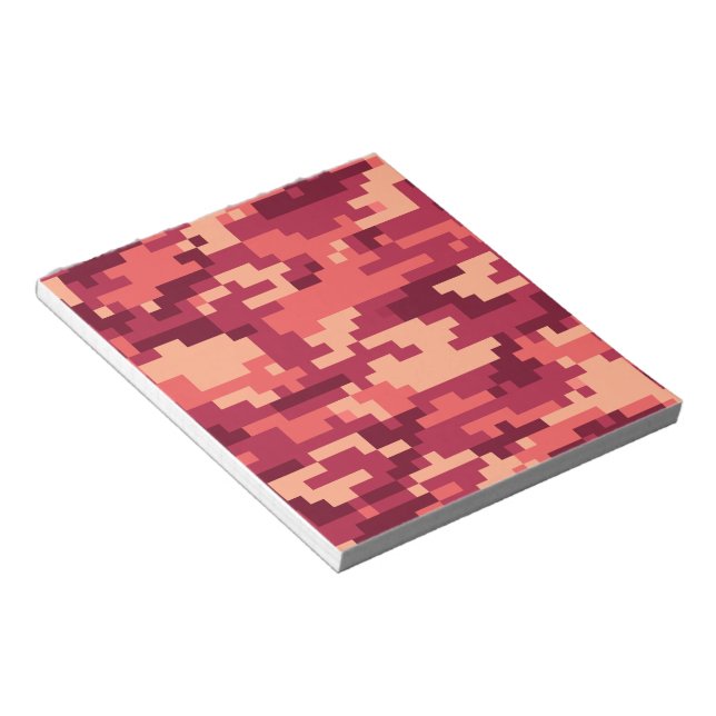 MARTIAN DESERT DIGITALE CAMOUFLAGE / CAMOUFLAGE NOTIZBLOCK (angewinkelt)