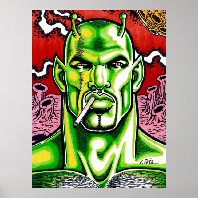 Martian Machismo Poster (Vorne)