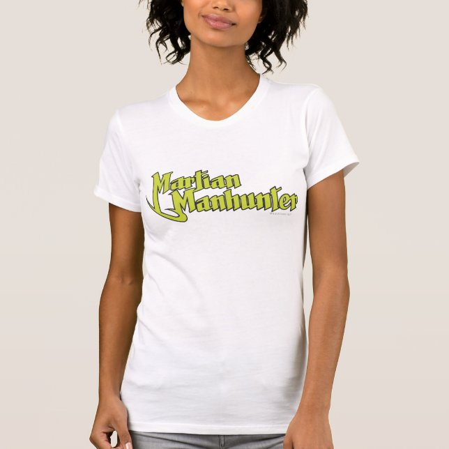 Martian Manhunter Logo T-Shirt (Vorderseite)
