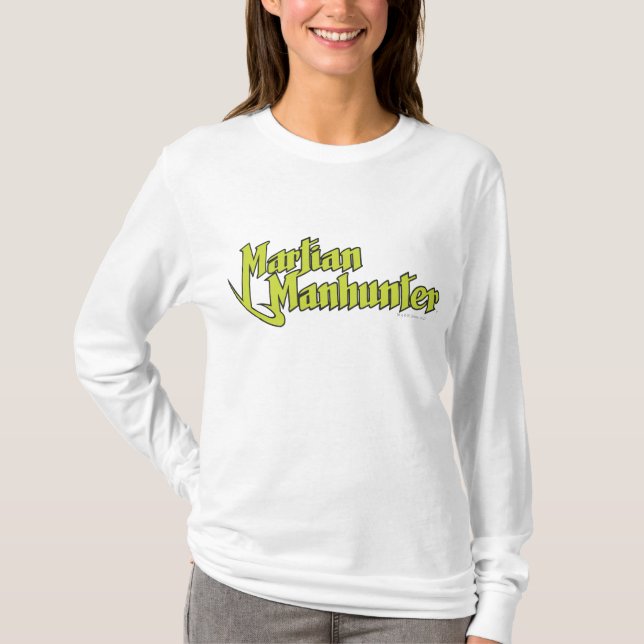 Martian Manhunter Logo T-Shirt (Vorderseite)