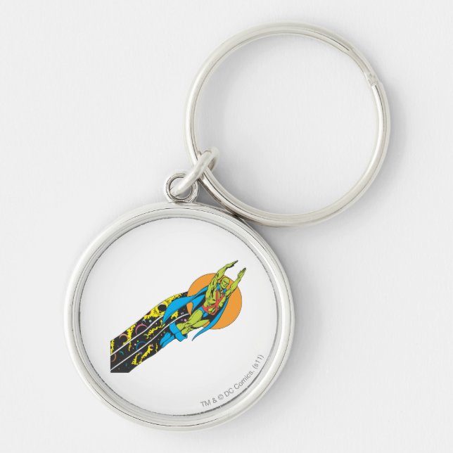 Martian Manhunter nimmt Flug Schlüsselanhänger (Vorne)