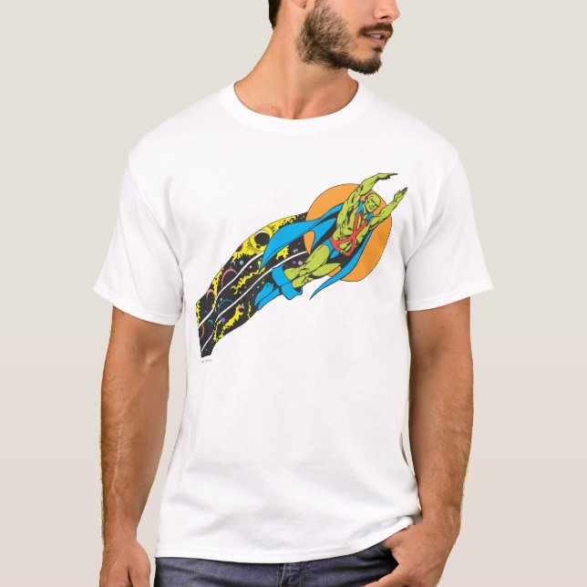 Martian Manhunter nimmt Flug T-Shirt (Vorderseite)