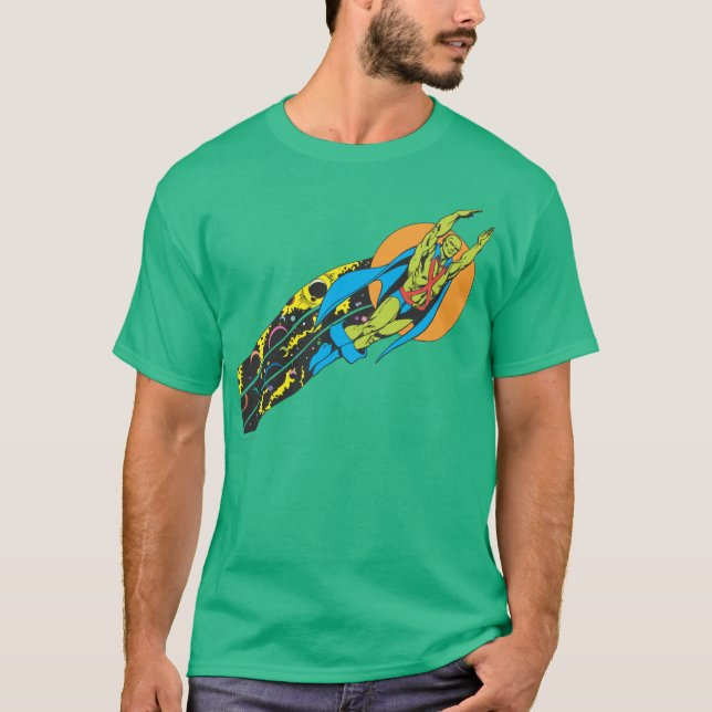 Martian Manhunter nimmt Flug T-Shirt (Vorderseite)
