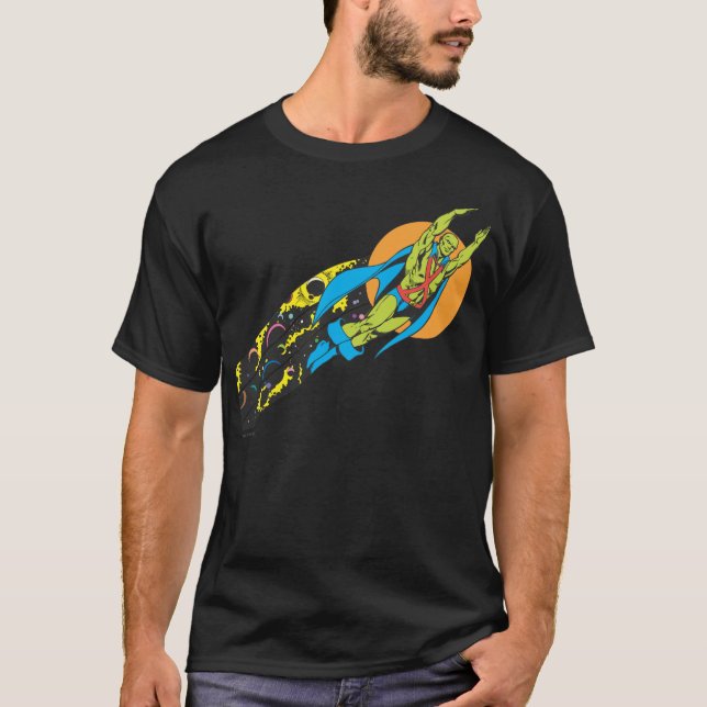 Martian Manhunter nimmt Flug T-Shirt (Vorderseite)